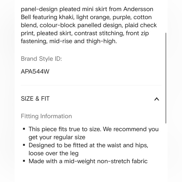 Andersson Bell skirt - Picture 3 of 12